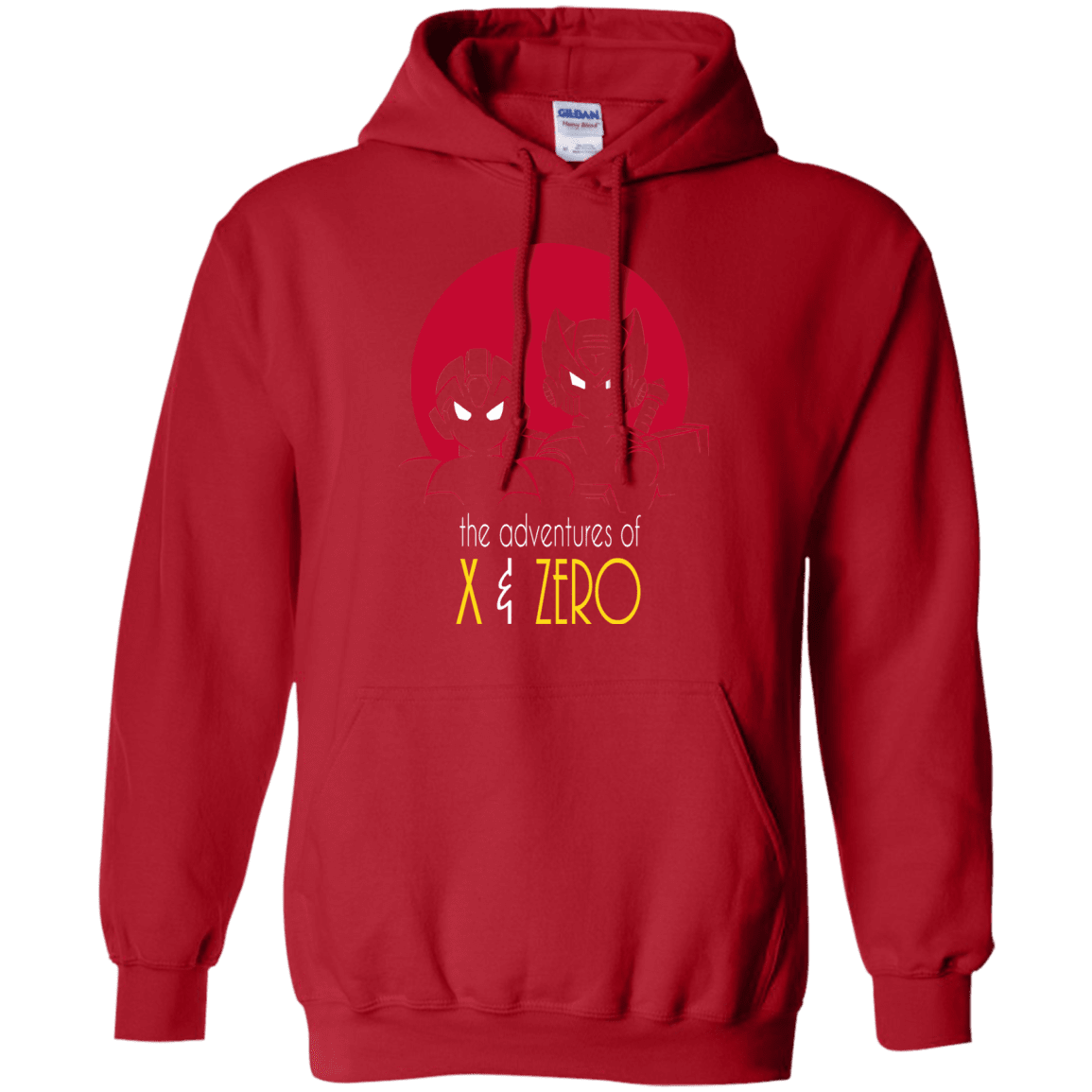 Sweatshirts Red / S Adventures of X & Zero Pullover Hoodie