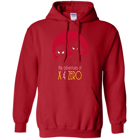 Sweatshirts Red / S Adventures of X & Zero Pullover Hoodie