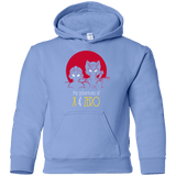 Sweatshirts Carolina Blue / YS Adventures of X & Zero Youth Hoodie