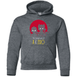 Sweatshirts Dark Heather / YS Adventures of X & Zero Youth Hoodie