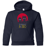 Sweatshirts Navy / YS Adventures of X & Zero Youth Hoodie