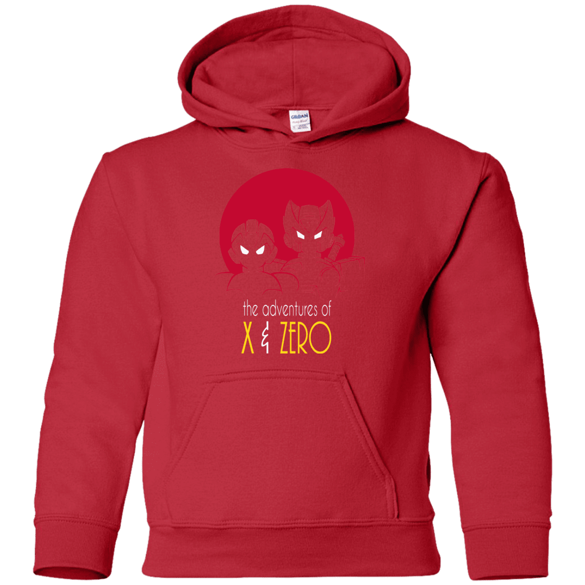 Sweatshirts Red / YS Adventures of X & Zero Youth Hoodie