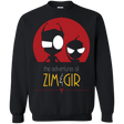 Sweatshirts Black / Small ADVENTURES OF ZIM & GIR Crewneck Sweatshirt
