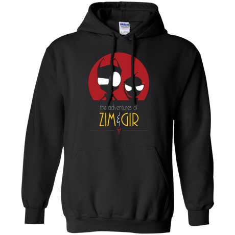 Sweatshirts Black / Small ADVENTURES OF ZIM & GIR Pullover Hoodie