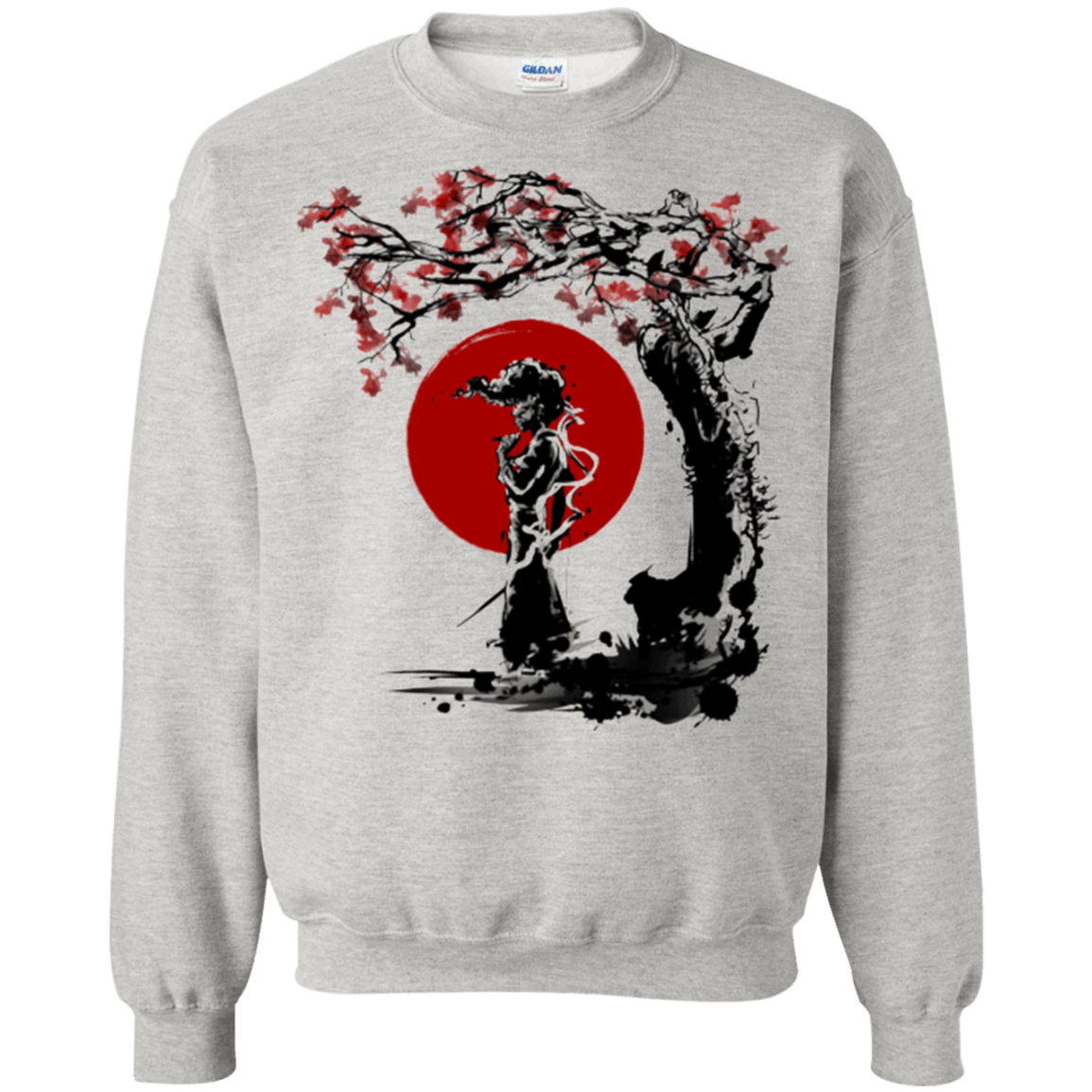 Sweatshirts Ash / Small Afro under the sun Crewneck Sweatshirt