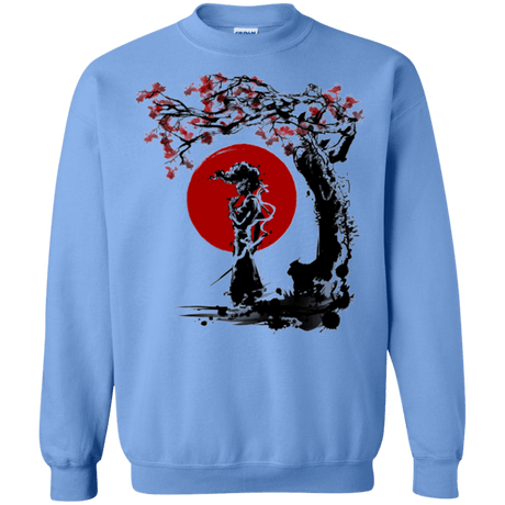 Sweatshirts Carolina Blue / Small Afro under the sun Crewneck Sweatshirt