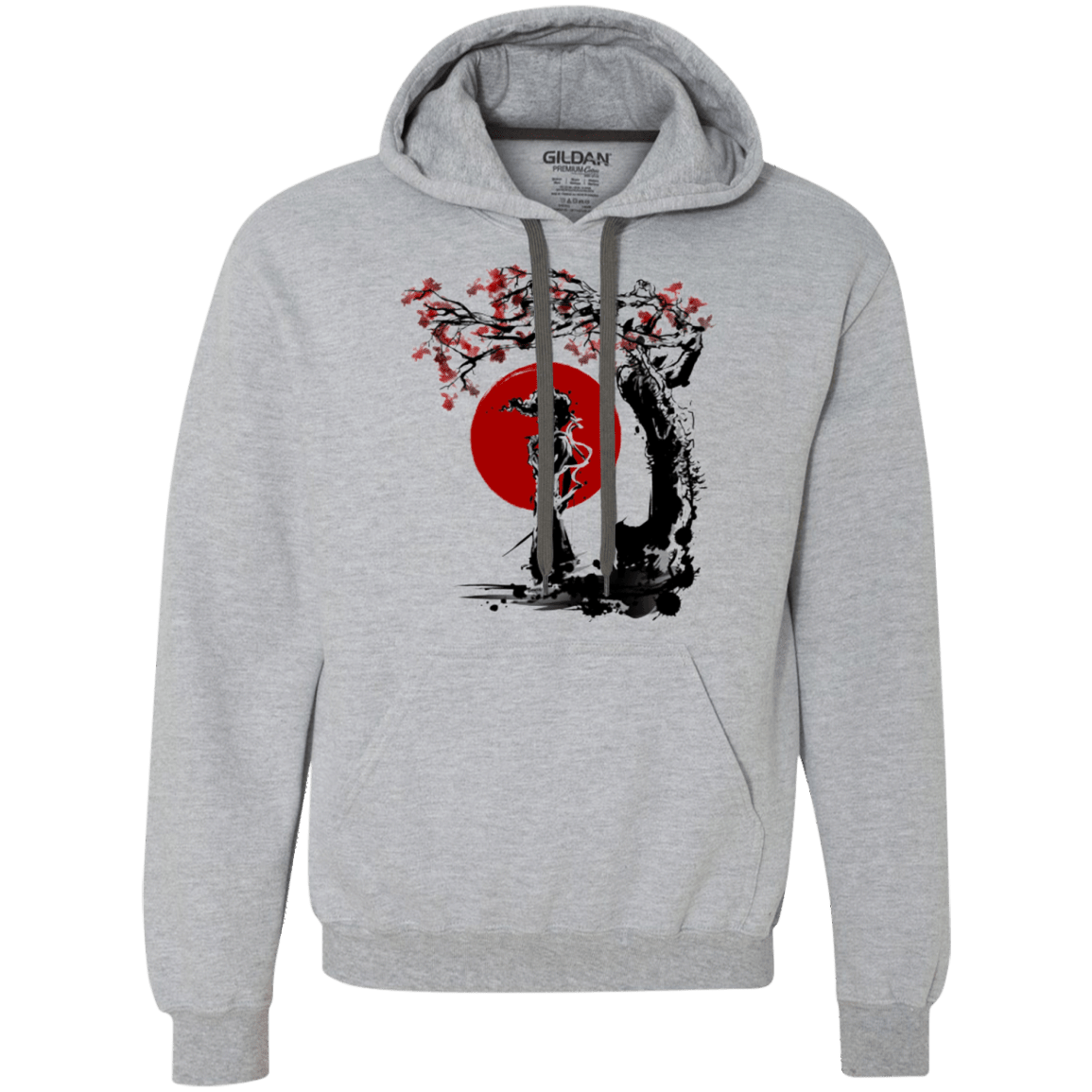 Sweatshirts Sport Grey / Small Afro under the sun Premium Fleece Hoodie