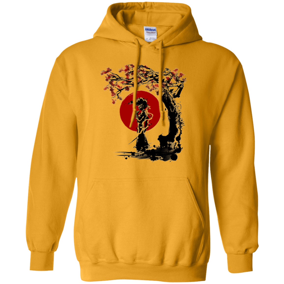 Sweatshirts Gold / Small Afro under the sun Pullover Hoodie