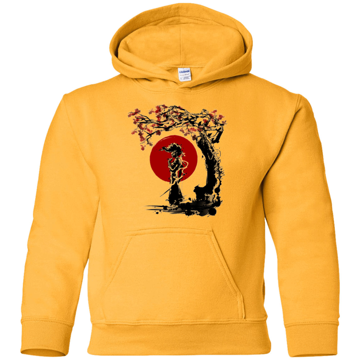 Sweatshirts Gold / YS Afro under the sun Youth Hoodie