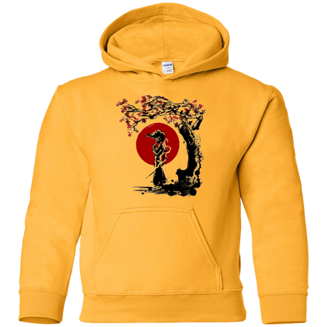 Sweatshirts Gold / YS Afro under the sun Youth Hoodie