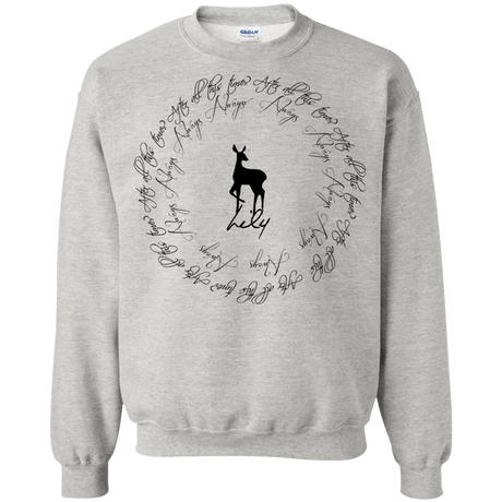 Sweatshirts Ash / Small After All This Time- Lily Crewneck Sweatshirt