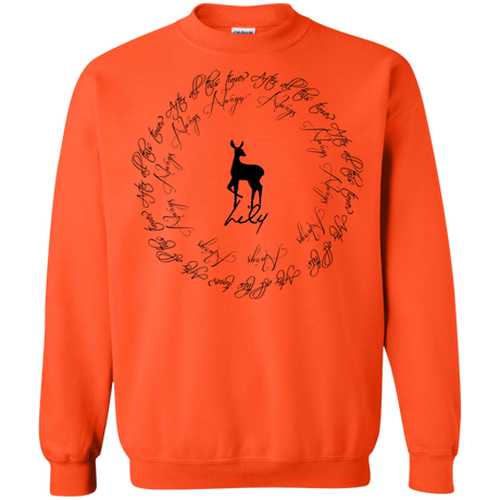 Sweatshirts Orange / Small After All This Time- Lily Crewneck Sweatshirt