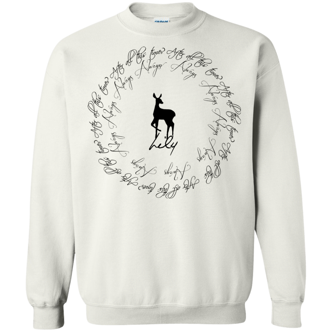 Sweatshirts White / Small After All This Time- Lily Crewneck Sweatshirt