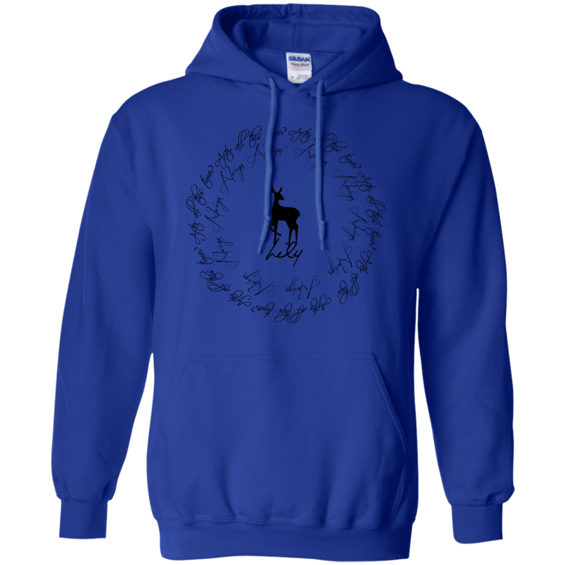 Sweatshirts Royal / Small After All This Time- Lily Pullover Hoodie