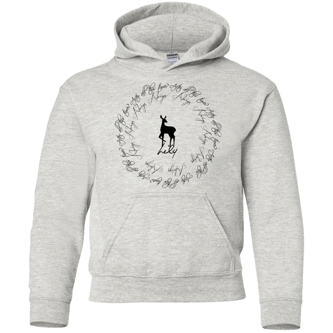 Sweatshirts Ash / YS After All This Time- Lily Youth Hoodie