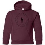 Sweatshirts Maroon / YS After All This Time- Lily Youth Hoodie