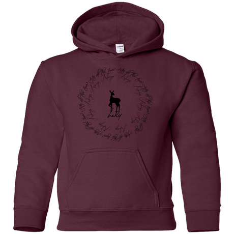 Sweatshirts Maroon / YS After All This Time- Lily Youth Hoodie