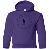 Sweatshirts Purple / YS After All This Time- Lily Youth Hoodie