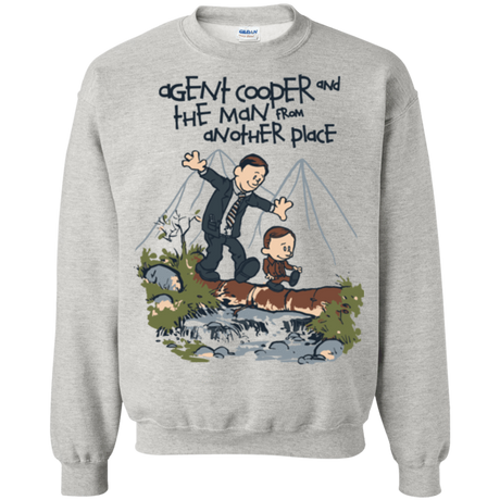 Sweatshirts Ash / Small Agent Cooper and Crewneck Sweatshirt