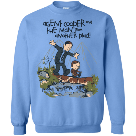 Sweatshirts Carolina Blue / Small Agent Cooper and Crewneck Sweatshirt