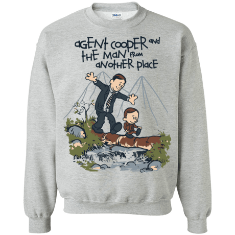 Sweatshirts Sport Grey / Small Agent Cooper and Crewneck Sweatshirt