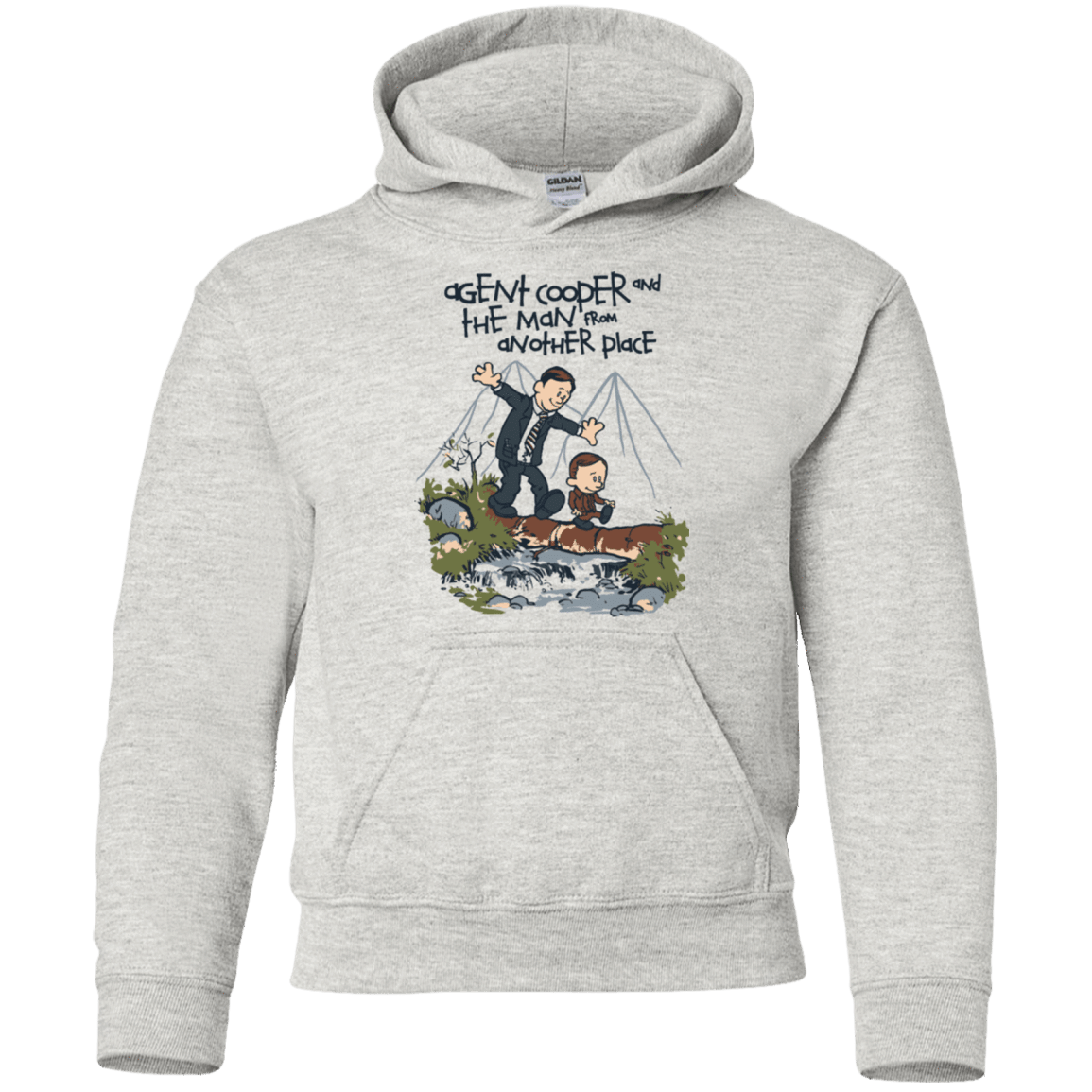 Sweatshirts Ash / YS Agent Cooper and Youth Hoodie