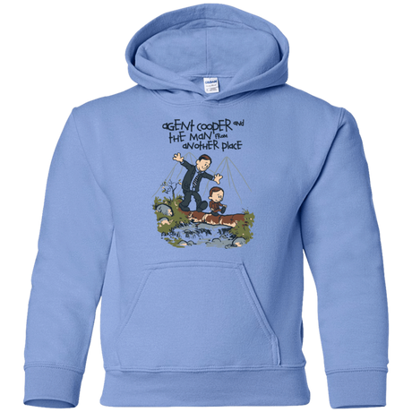 Sweatshirts Carolina Blue / YS Agent Cooper and Youth Hoodie