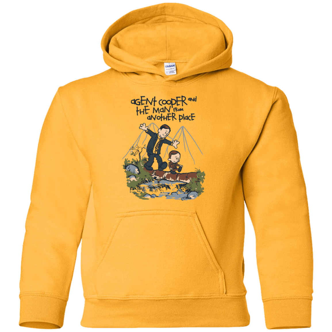 Sweatshirts Gold / YS Agent Cooper and Youth Hoodie