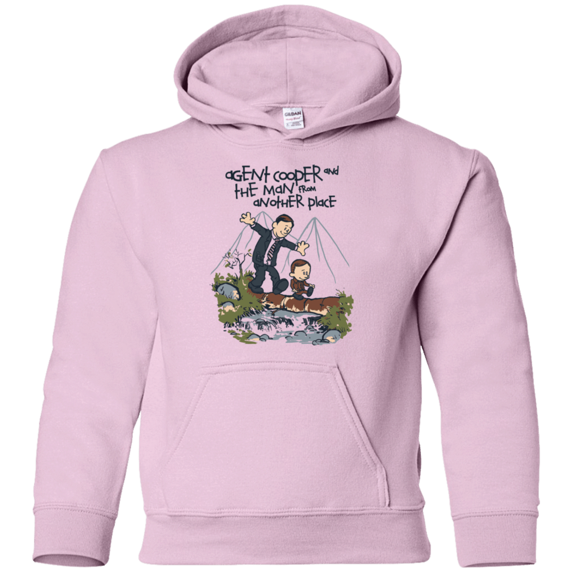 Sweatshirts Light Pink / YS Agent Cooper and Youth Hoodie