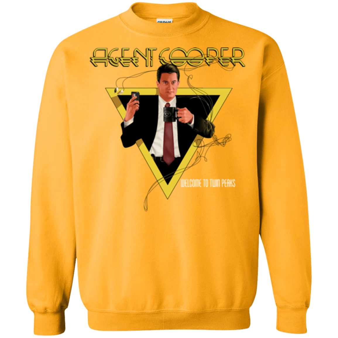 Sweatshirts Gold / Small Agent Cooper Crewneck Sweatshirt