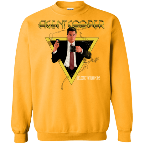 Sweatshirts Gold / Small Agent Cooper Crewneck Sweatshirt