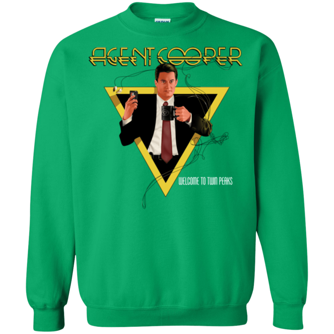 Sweatshirts Irish Green / Small Agent Cooper Crewneck Sweatshirt