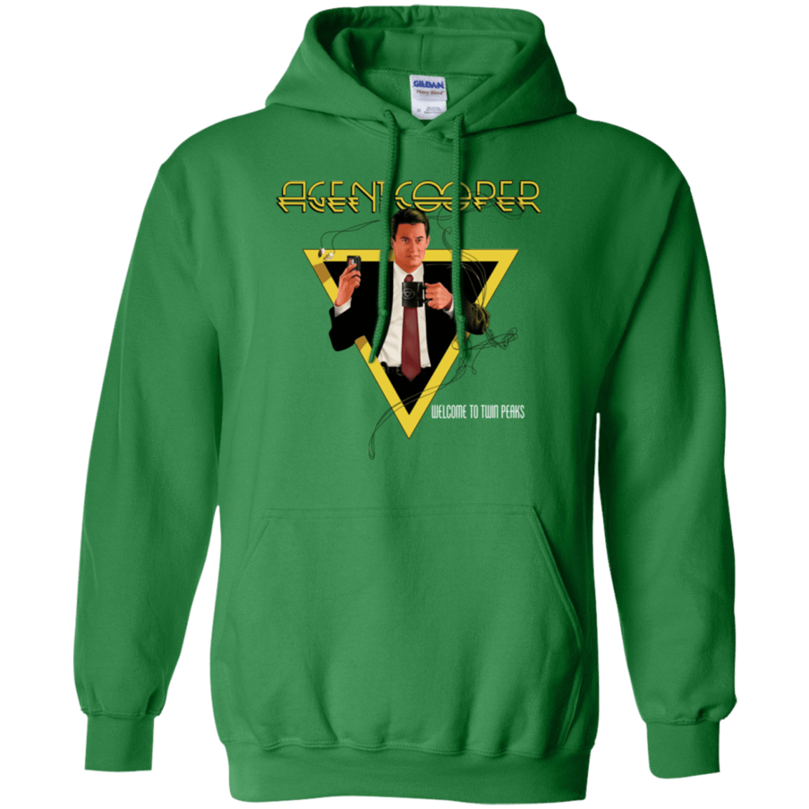 Sweatshirts Irish Green / Small Agent Cooper Pullover Hoodie