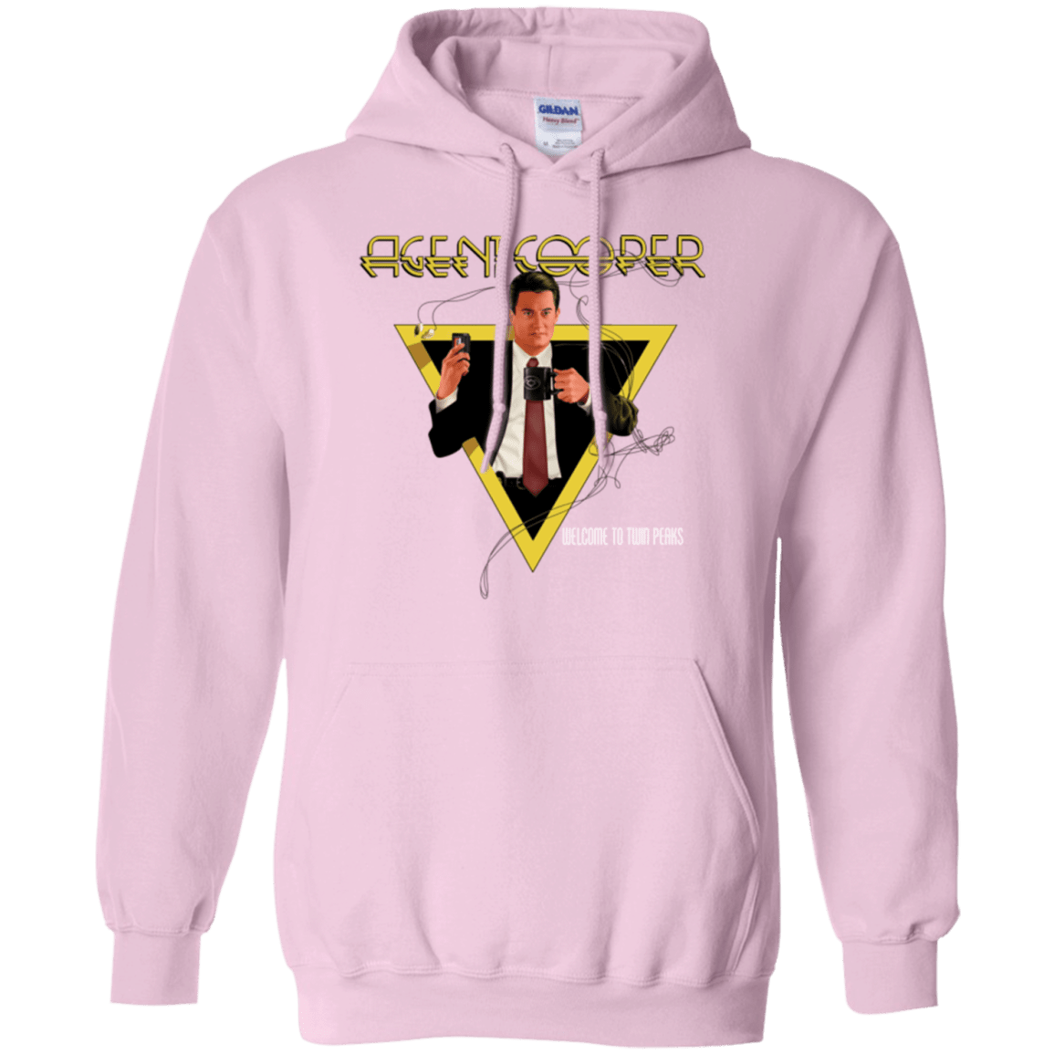 Sweatshirts Light Pink / Small Agent Cooper Pullover Hoodie