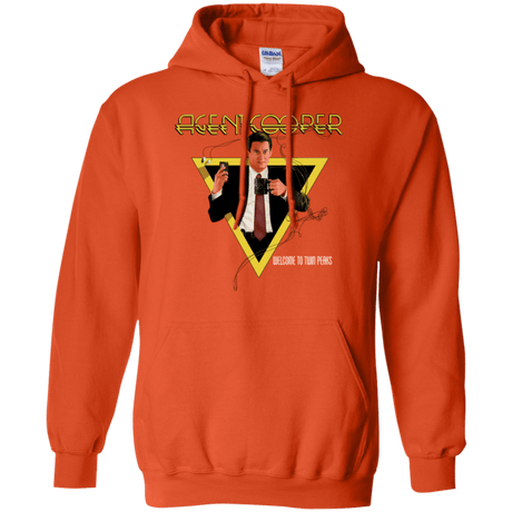 Sweatshirts Orange / Small Agent Cooper Pullover Hoodie