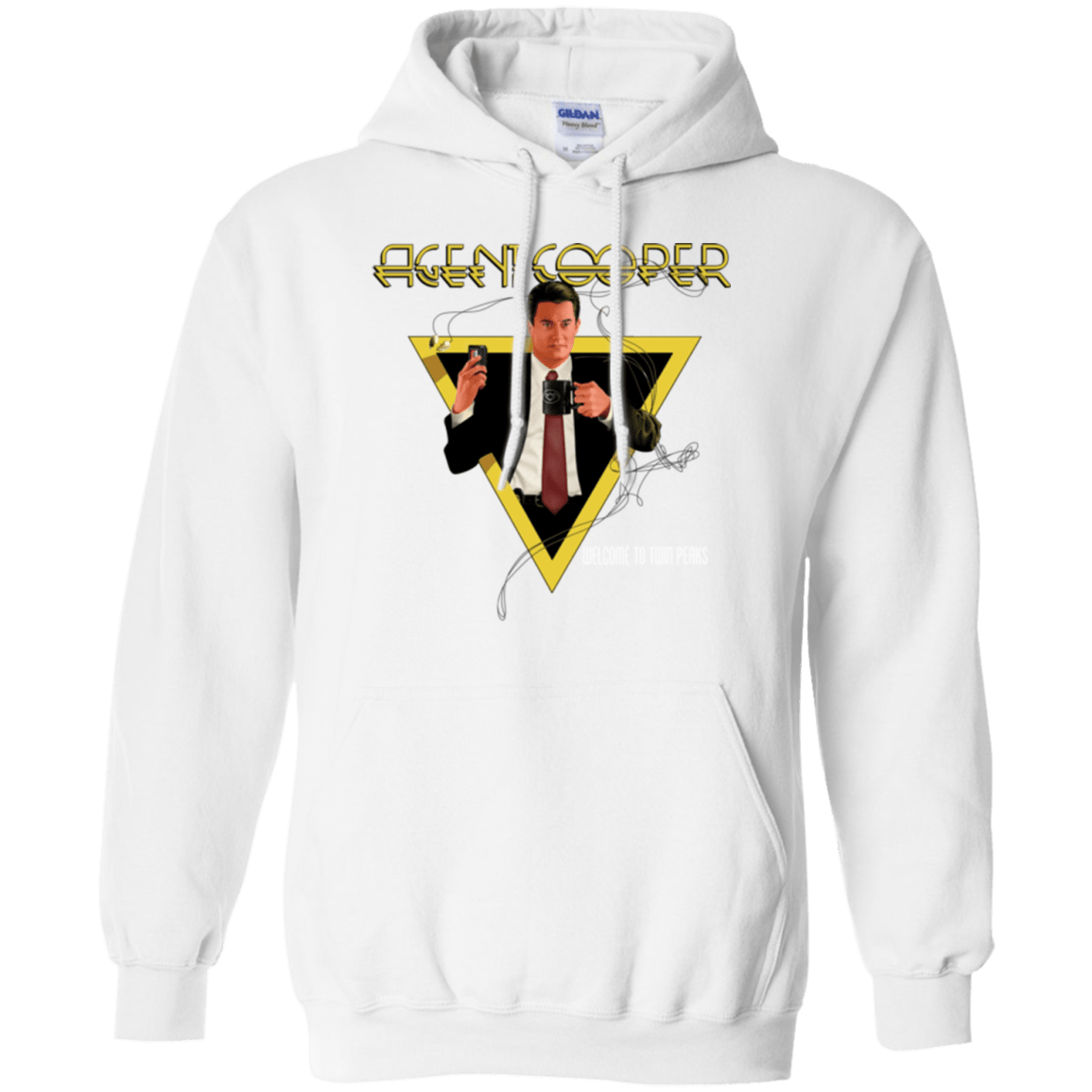 Sweatshirts White / Small Agent Cooper Pullover Hoodie