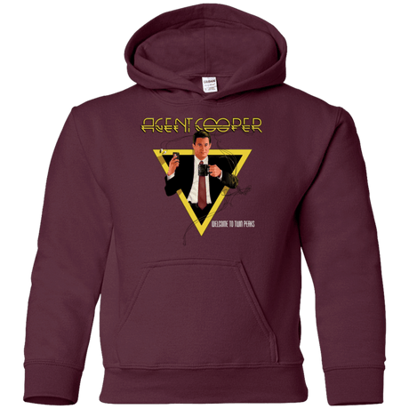 Sweatshirts Maroon / YS Agent Cooper Youth Hoodie