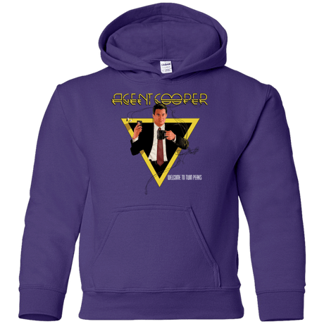 Sweatshirts Purple / YS Agent Cooper Youth Hoodie