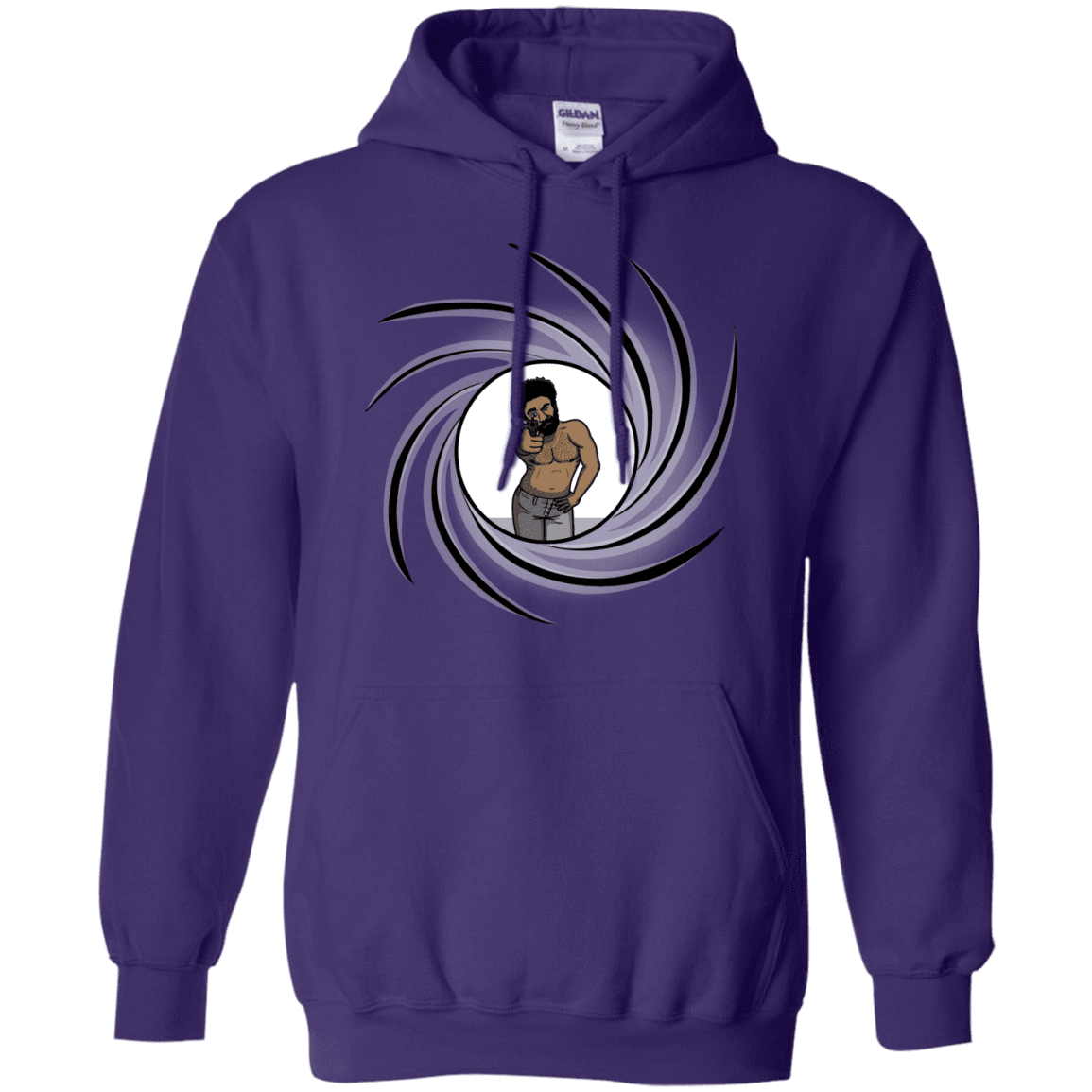 Sweatshirts Purple / S Agent Gambino Pullover Hoodie