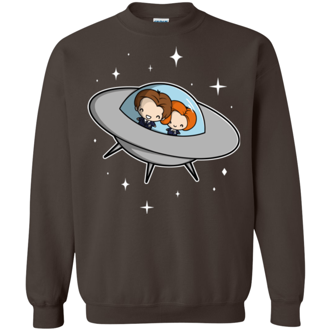 Sweatshirts Dark Chocolate / Small Agents in Space Crewneck Sweatshirt