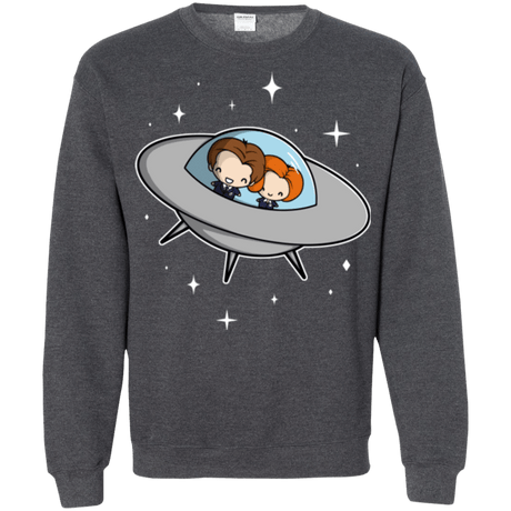 Sweatshirts Dark Heather / Small Agents in Space Crewneck Sweatshirt