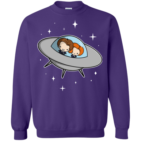 Sweatshirts Purple / Small Agents in Space Crewneck Sweatshirt