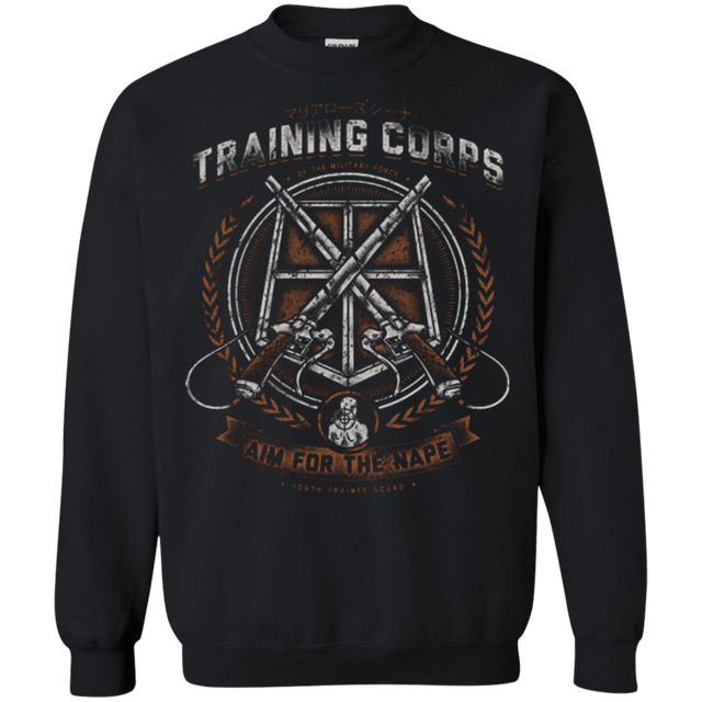 Sweatshirts Black / Small Aim for the Nape Crewneck Sweatshirt