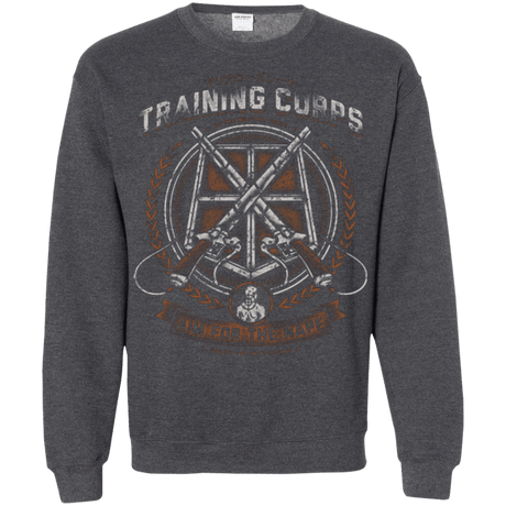 Sweatshirts Dark Heather / Small Aim for the Nape Crewneck Sweatshirt