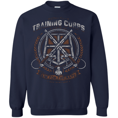 Sweatshirts Navy / Small Aim for the Nape Crewneck Sweatshirt