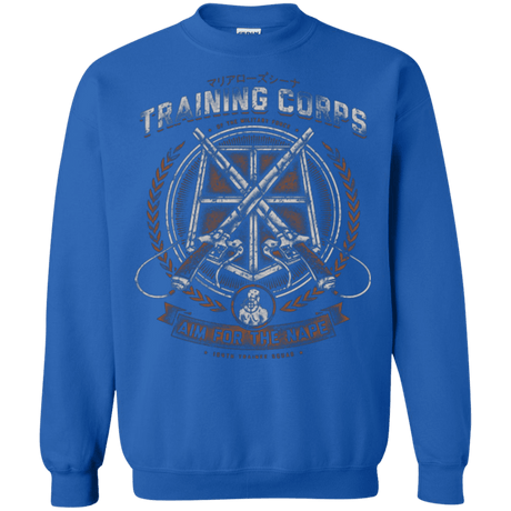 Sweatshirts Royal / Small Aim for the Nape Crewneck Sweatshirt