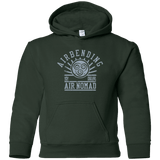 Sweatshirts Forest Green / YS air bending v2 Youth Hoodie