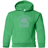 Sweatshirts Irish Green / YS air bending v2 Youth Hoodie