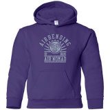 Sweatshirts Purple / YS air bending v2 Youth Hoodie
