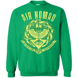Sweatshirts Irish Green / Small Air is Peaceful Crewneck Sweatshirt